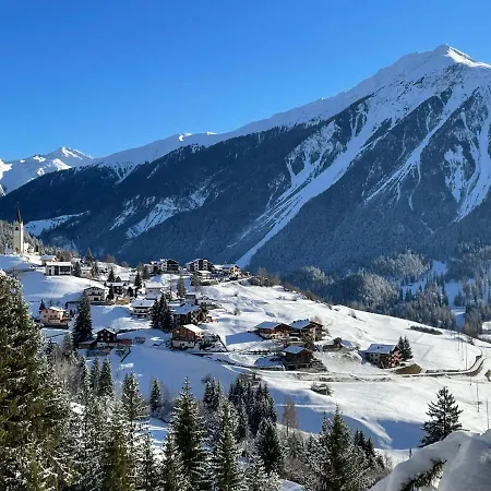 Sonnige Panorama Aussicht Bei Davos Lenzerheide Apartment Schmitten (Grisons)