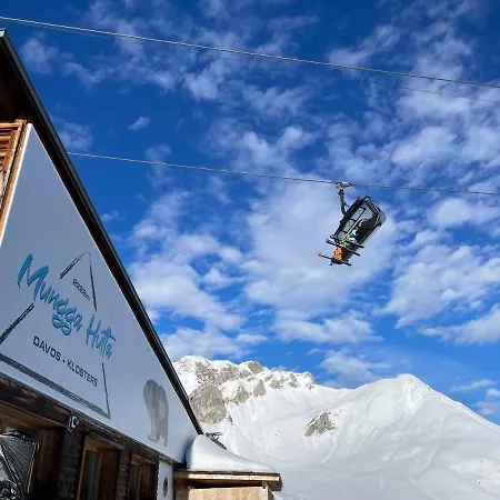 Sonnige Panorama Aussicht Bei Davos Lenzerheide Schmitten (Grisons)