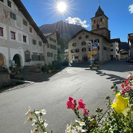 Sonnige Panorama Aussicht Bei Davos Lenzerheide * Schmitten (Grisons)
